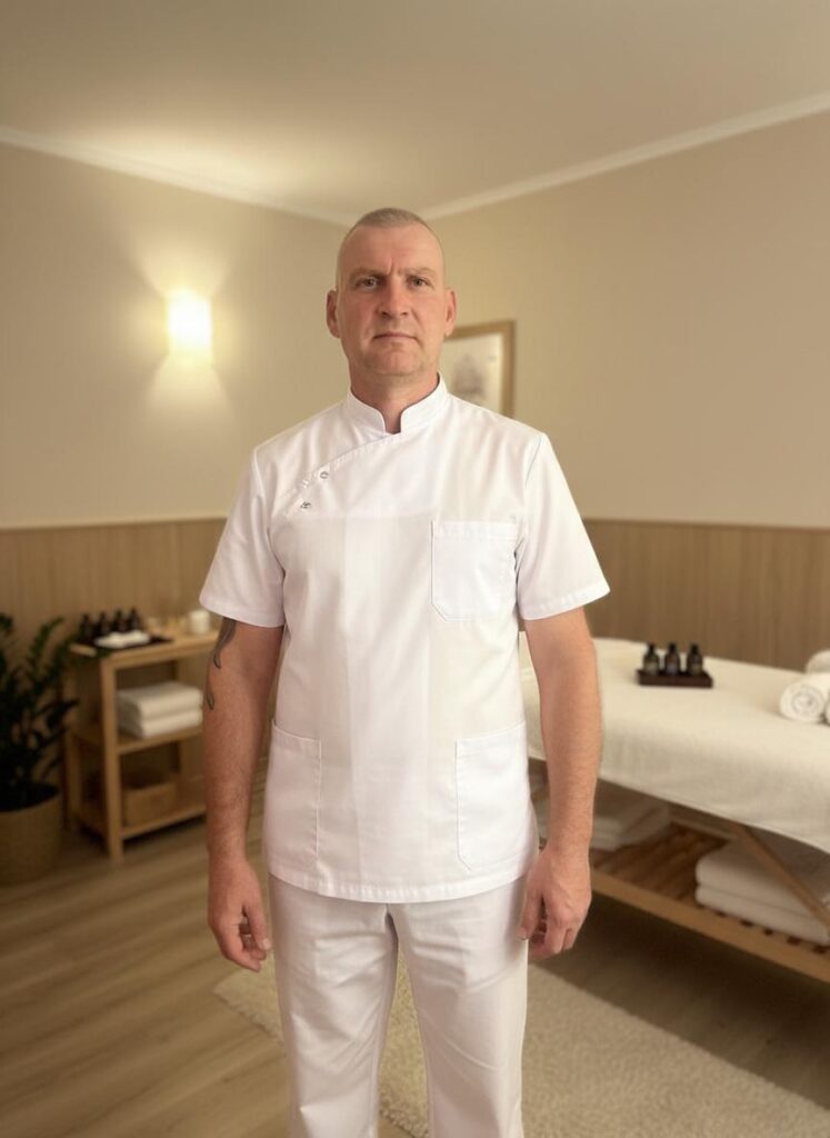 Масажист-практик, викладач міжнародної масажної академії "Лотос" у Білгород-Дністровськуднустровську.